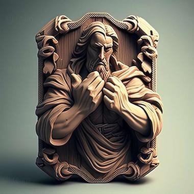 3D model Fiof Jesus game (STL)